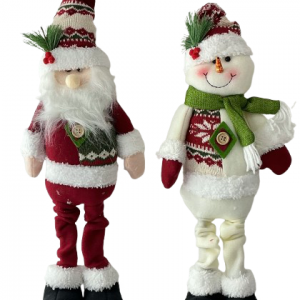 MUÑECO SANTA/HOMBRENIEVE 65CM