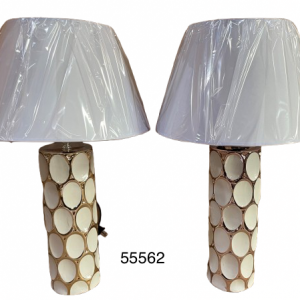 LAMPARA DE CERAMICA C/DIS 11X55CM