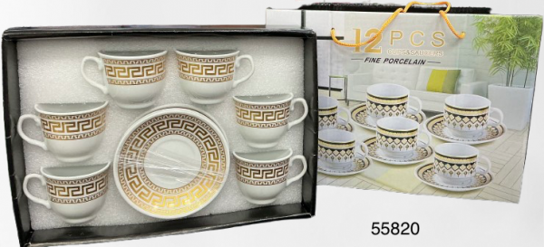 SET TAZA C/PLATILLO C/DIS 12/1 CAJA
