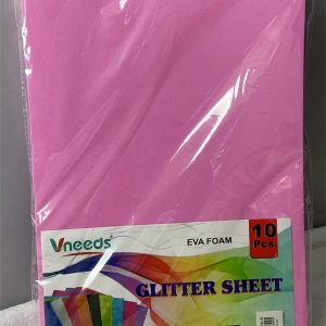 VNEEDS SET PAPEL EVA ROSADO 20X30CM 10/1