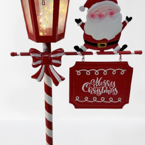 LETRERO C/FARO NAVIDAD 30X13.5X63.5CM
