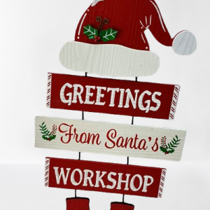 LETERERO NAVIDAD 30X56CM