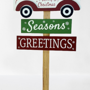 LETRERO NAVIDAD P/PATIO 35X91CM