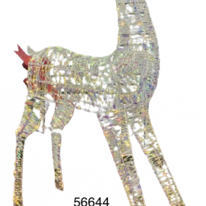 RENO ADORNO NAVIDAD C/LUZ 75X30X155CM
