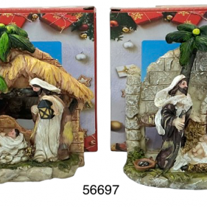 NACIMIENTO ADORNO DE NAVIDAD 12X13CM