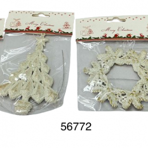 COLGANTE SURTIDO P/ARBOL 14CM