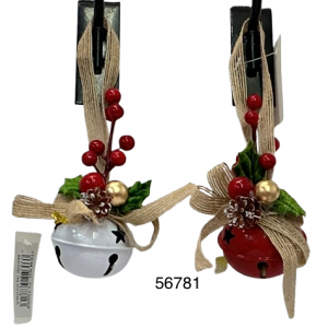 CASCABEL NAVIDAD C/ACCESORIO 5CM