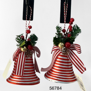CAMPANA ADORNO DE NAVIDAD 8CM