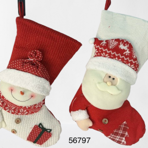 BOTA DE NAVIDAD C/DISEÑO 23X48CM