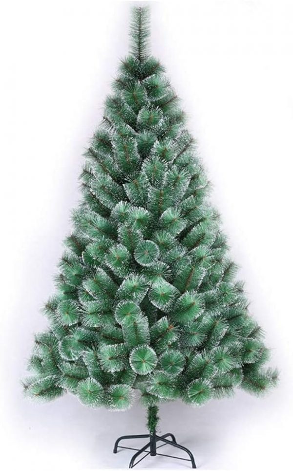 ARBOL NAVIDAD VERDE NEVADO ANCHO 8PIES
