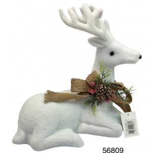 RENO FIGURA NAVIDAD 30X31X14CM