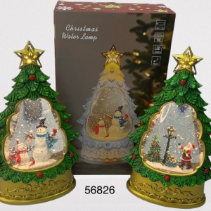 ARBOL C/LUZ+MUSICA NAVIDAD 17X9.5X28.5CM
