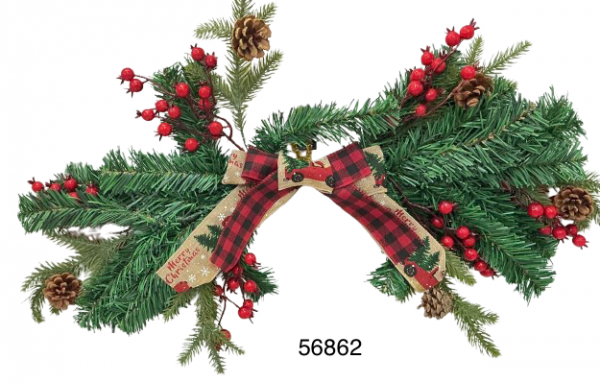 GUIRNALDA ADORNO DE NAVIDAD 50CM