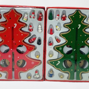 ADORNO ARBOL DE NAVIDAD 29.5CM