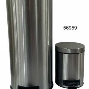 SET ZAFACON ACERO INOX 2/1 5LT+30LT