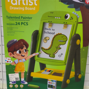 TABLERO DIBUJO DINO C/ACCESORIOS