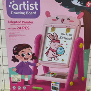 TABLERO DIBUJO CONEJO C/ACCESORIOS