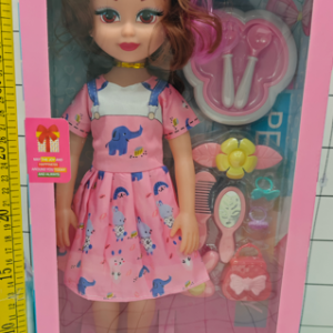 MUÑECA 18" C/ACCESORIOS CAJA