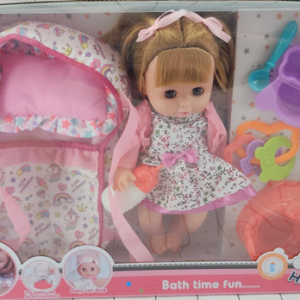 MUÑECA 14" C/ACCESORIOS+SONIDO