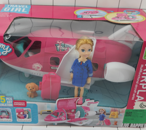 MUÑECA C/ACCESORIO AVION