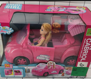 MUÑECA C/ACCESORIO CARRO