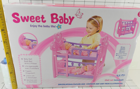 SET MUÑECA C/ACCESORIO CAMA