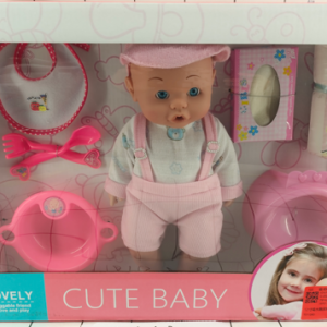 MUÑECA 12" C/ACCESORIOS
