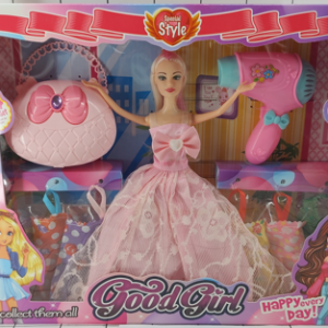 MUÑECA 11.5" C/ACCESORIOS