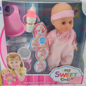 SET MUÑECA C/ACCESORIOS CAJA