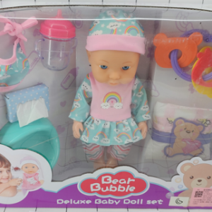SET MUÑECA 30CM C/ACCESORIOS