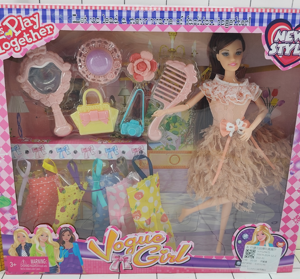 SET MUÑECA 11.5CM C/ACCESORIOS