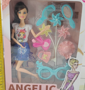 SET MUÑECA 11.5" C/ACCESORIOS
