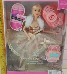 SET MUÑECA 11.5" C/ACCESORIOS