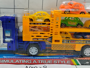 SET CAMION C/CARROS PLATAFORMA