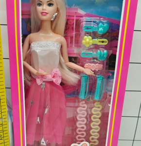 MUÑECA 11.5" C/ACCESORIOS