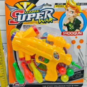 PISTOLA C/ACCESORIOS BLISTER
