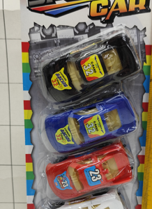 SET CARRO DEPORTIVO 4/1