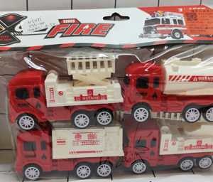 SET CAMION DE BOMBERO 4/1