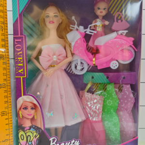 MUÑECA 11.5" C/ACCESORIOS MOTOR