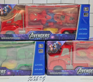 SET CAMION C/FIGURA SUPERHEROE