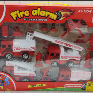 SET CAMION BOMBERO 4/1 C/ACCESORIOS