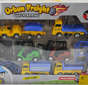 SET CAMION CONSTRUCCION 4/1 C/ACCESORIOS