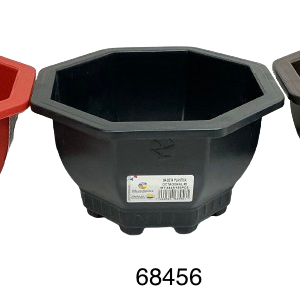 MPLAS MACETERO PLAST OCTAGONAL 20X12X11CM