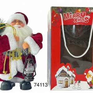 FIGURA SANTA C/MUSICA 40CM