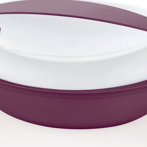 BAGER ENVASE OVAL PLAST C/TAPA 2750ML