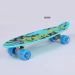 SKATEBOARD C/LUZ 17x58CM