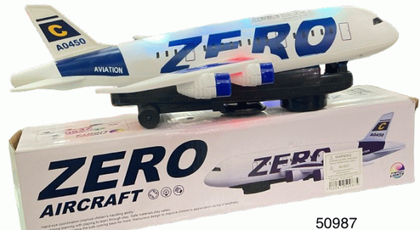 AVION ELECTRONICO C/FUNCIONES CAJA