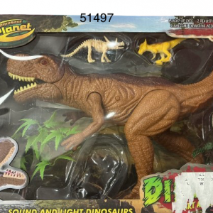 SET DINOSAURIO C/ACCESORIOS CAJA
