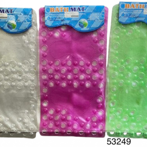 ALFOMBRA PVC P/BAÑO 64X34CM