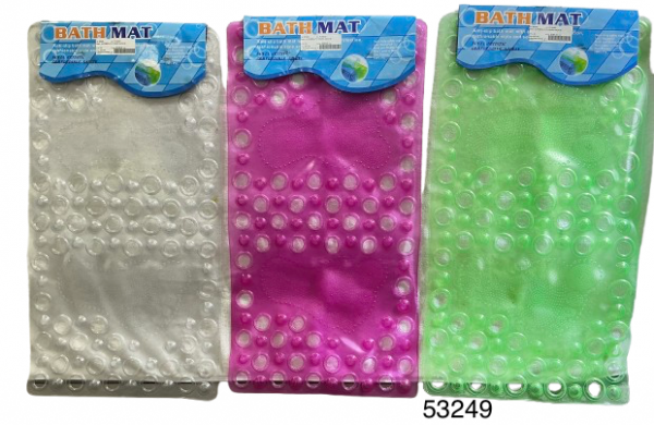 ALFOMBRA PVC P/BAÑO 64X34CM